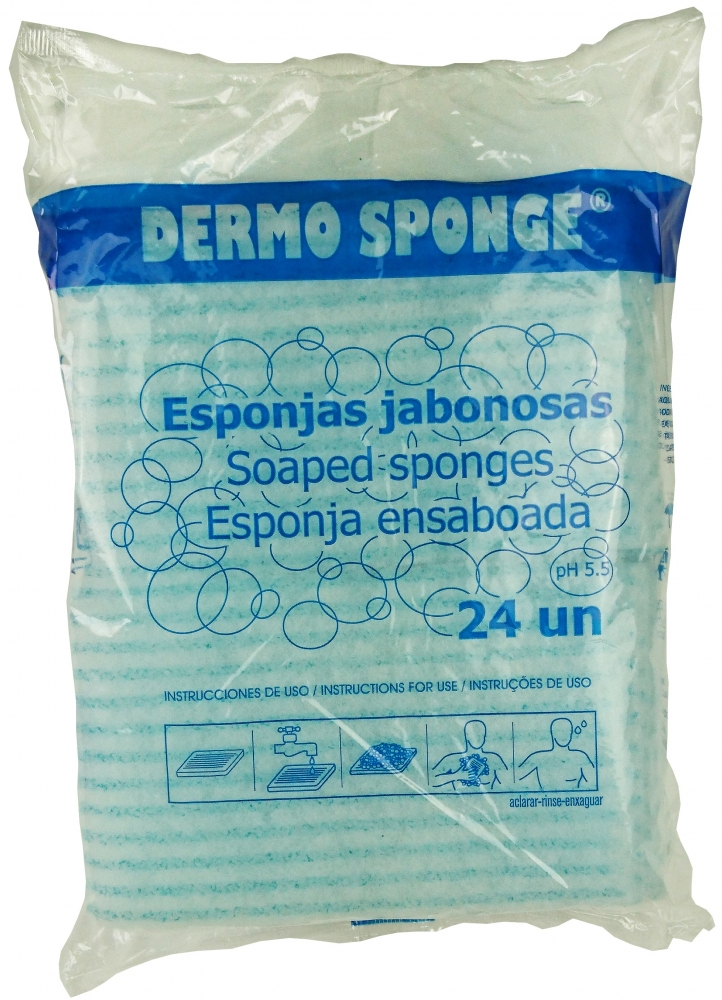 24 soapy svampar, använd nästan inget vatten, engångs