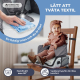Resebarnstol med förvaring | För bebisar | Hopfällbar | Med ficka och handtag | Upp till 15 kg | Grå | Monkey | Mobiclinic - Foto 5