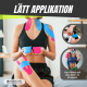 Kinesiotape | Neuromuskulära bandage | 5cm x 5m | 12 enheter | Mobitape | Mobiclinic - Foto 19