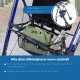 Fällbar rollator | Aluminium | Bromsar på spakar | Dubbel höjdjustering | 4 hjul | Augusto | Mobiclinic - Foto 3