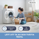 Amningskudde | 3 i 1 | Flerläges | Justerbara linor | Maskintvättbar | Vichytryck | Aura | Mobiclinic - Foto 7