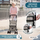 Kundvagnsrullator | 4 hjul | Upp till 120Kg | Fällbar | Med väska | Bromssystem | Ramar | Coliseum | Mobiclinic - Foto 5