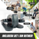 Mini elliptisk cykel | 10 hastigheter | LCD display | Halkfria pedaler | Grå | Väderflöjel | Mobiclinic - Foto 6