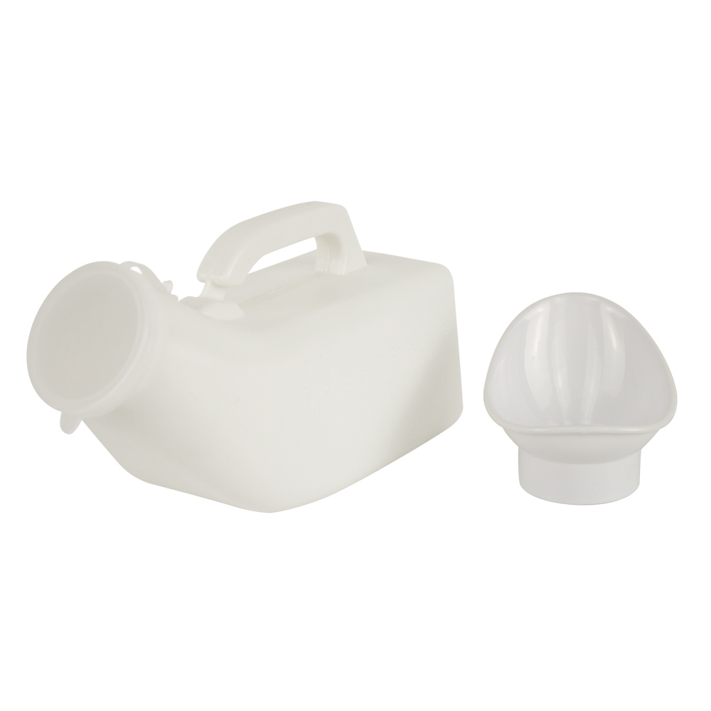 Kvinnlig pissoar utan lock, white, mobiclinic (Prim)