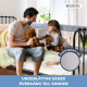 Vikbar sängbarriär | Vikbar | Transportabel väska | Dubbel fixering | 150 cm | Säker | Max. vikt 25 kg | Dreamy | Mobiclinic - Foto 6