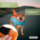 Flytväst för hund | Justerbar sele | Ringkoppel | Handtag | Lättvikt | Dekorativ fena | Sharky | L | Mobiclinic - Foto 16
