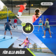 Pickleball-set | 4 glasfiberracketar | 4 bollar | Bärväska | Halkfritt grepp | Mobilall | Mobiclinic - Foto 7