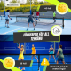 Pickleball-set | 4 racketar | 4 bollar | Nät med hjul | Bärväska | Halkfritt grepp | Mobilall | Mobiclinic - Foto 5