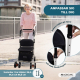 Varukorgsrullator | 4 hjul | Upp till 120 Kg | Fällbar | Med väska | Bromssystem | Svart | Coliseum | Mobiclinic - Foto 5