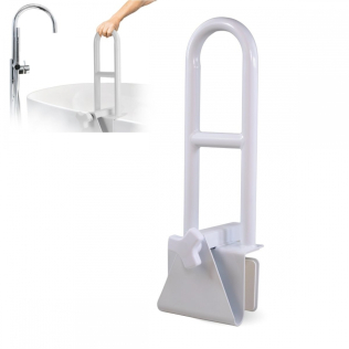 Badkarshandtag | Badkar med slät kant (4,5–13,5 cm) | Max. 100 kg | Klinisk och hemmabruk | MobiBary | Mobiclinic