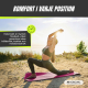 Yogamatta | Halkfri | Flexibel | TPE | Tvättbar | Ekologisk | Rosa |EY-01| Mobiclinic - Foto 5